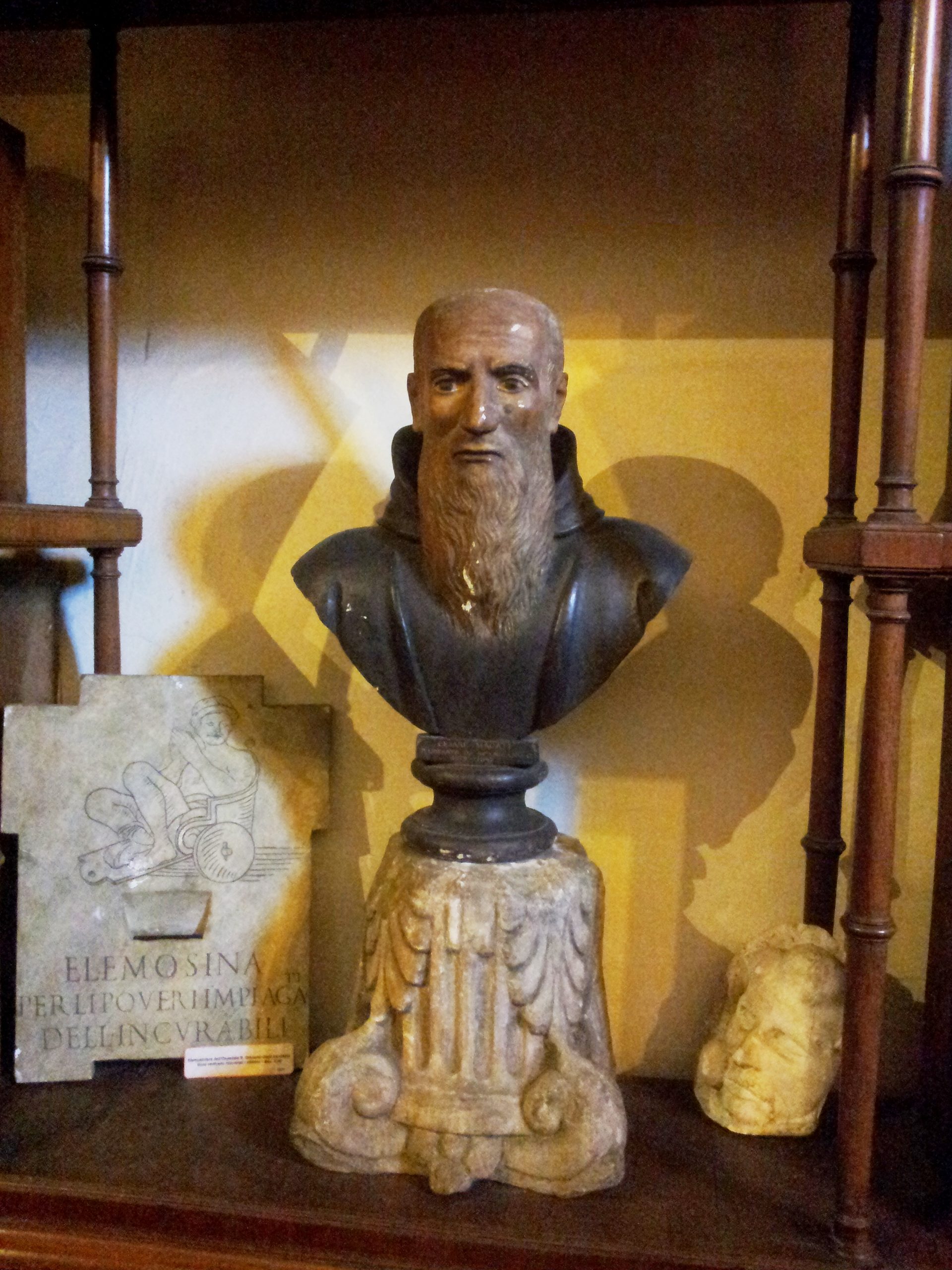 Cesare Magati's bust (copy), Museo Storico Nazionale dell'Arte Sanitaria, Roma - 02.jpg